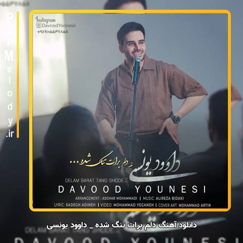 دانلود آهنگ داوود یونسی دلم برات تنگ شده